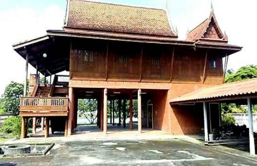 ขายบ านและท ด นบางคนท บ านและท ด นสม ทรสงคราม ขาย บ านเร อนไทยร มแม น ำ แม กลอง ใกล ตลาดน ำอ มพวา ลงโฆษณาขายท ด น