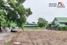 ที่ดินเปล่าถมแล้ว เนื้อที่ 101 ตร.ว. ซอยสายไหม 25 ทรงสี่เหลี่ยมผืนผ้าสวย หน้ากว้างติดถนนซอย