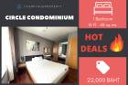 เช่าด่วน!! ราคาดีมาก ชั้นสูง วิวสวย แต่งสวยมาก Circle Condominium