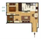 Condo for rent Belle Condominium C2 tower