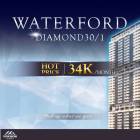 เช่าThe Waterford Diamond ห้องขนาดใหญ่ วิวสวยชั้นสูง ภายในสวยห้องตกแต่งสวย