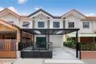 ทาวน์เฮ้าส์แต่งใหม่ หมู่บ้านพฤกษา 37 บางใหญ่ ต่อเติมครบ พร้อมอยู่