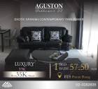 ปล่อยเช่า คอนโด Aguston Sukhumvit 22 ห้องขนาด 57.5  ตรม ห้องออกแบบและตกแต่งสวยพร้อมเข้าอยู่