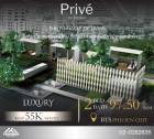 ปล่อยให้เช่าห้องใหญ่เฟอร์นิเจอร์ครบ พร้อมเข้าอยู่ คอนโด Prive by Sansiri  ใกล้รถไฟฟ้า BTS เพลินจิต