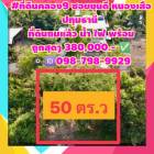 #ที่ดินคลอง9 ซอยขุนดี  50 ตร.ว หนองเสือ ปทุมธานี 