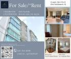 Condo For Sale/Rent 