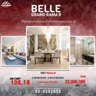 ขาย-เช่า Belle Grand Rama 9 ห้อง Penthouse Duplex 3 นอนสวย ห้องใหม่ renovate