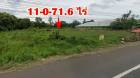 ขายด่วนที่ดินติดถนน 4 เลน  11-0-71.6 ไร่  สายกันทรลักษ์-กันทรารมย