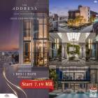 ขายราคาลดเป็นล้าน  ห้อง 1 นอน 1 ห้องน้ำ  วิวสยาม คอนโด THE ADDRESS Siam-Ratchathewi