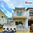 หมู่บ้านนันทิชา 3/8 ถนนบ้านกล้วย-ไทรน้อย มีเทอเรสหน้าบ้าน โปร่งโล
