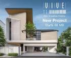 VIVE กรุงเทพกรีฑาตัดใหม่ ใกล้ รร.นานาชาติ บ้านเดี่ยว 3 ชั้น พร้อม Glass House โทร 081-8119186