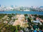 ขายที่ดินในคุ้งบางกะเจ้า ติดแม่น้ำเจ้าพระยา ราคาถูก  18-0-76.4 ไร