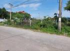 ขายที่ดิน ซอยรามคำแหง 118 ปากซอยมีรถไฟฟ้า  แปลงมุม ถมแล้ว