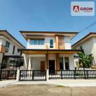 หมู่บ้านพร้อมพัฒน์กรีนโนวา ถนนปัญญาอินทรา บ้านสวย รีโนเวทใหม่ทั้ง