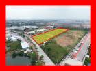 ขาย ที่ดิน ผังสีเหลือง ซอยบ้านกล่อมพิรุณ 10 ไร่กว่า ถนนกว้าง 12 เมตร ใกล้ถ.เทพารักษ์แค่ 3.9 กม. DD