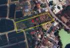 ขายที่ดิน ตำบลลำเหย อำเภอดอนตูม นครปฐม ถนนเพชรเกษม ใกล้โรงพยาบาลดอนตูม