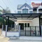 หมู่บ้านอรุณธร สุขาภิบาล 5 หลังมุม สวยมาก ทำเลดี ตกแต่งพร้อมเข้าอ