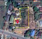 ขายด่วน ที่ดินทำเลทองแปลงมุม ใกล้หาดสวนสน  จังหวัดระยอง 