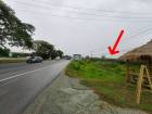 ขายที่ดินติดถนน347ปทุมธานี- บางประหัน บนเนื้อที่ 14-2-20  ไร่